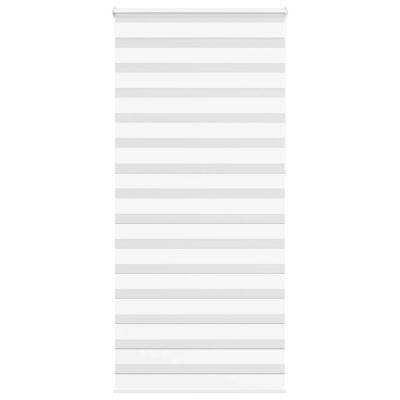 Zebra rolgordijn 110x230 cm stofbreedte 105,9cm polyester wit