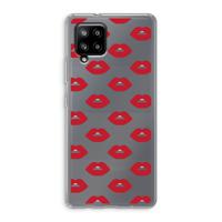 Lips: Samsung Galaxy A42 5G Transparant Hoesje