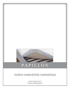 Hoeslaken Molton Waterdicht Papillon-90 x 220 cm