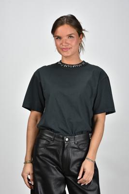 Golden Goose t-shirt GWP01874.P001897.90456 washed black