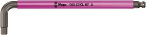 Wera 950 SPKL HF Stiftsleutel Multicolour, Metrisch, met vasthoudfunctie, 3,0 mm - 1 stuk(s) - 05022200001