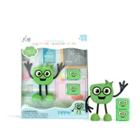 Glo Pals Lichtgevend badspeeltje Pippa groen