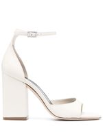 Paris Texas sandales Fida 100 mm en cuir - Blanc