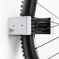 BRIX-IT wall-hanger for bikes bikes and e-bikes of all sizes white
