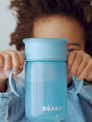 Leerbeker 360¡ BEABA blauw