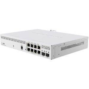 Mikrotik CSS610-8P-2S+IN netwerk-switch Managed Gigabit Ethernet (10/100/1000) Power over Ethernet (PoE) Wit