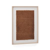 Kave Home Schilderij 'Durkan' 70 x 50cm, kleur Donkerrood