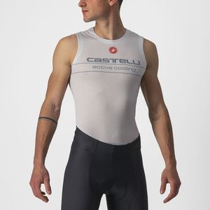 Castelli Active Cooling ondershirt mouwloos zilvergrijs heren L