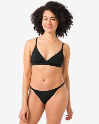 HEMA Damestanga Micro Zwart (zwart)