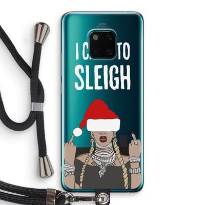 Came To Sleigh: Huawei Mate 20 Pro Transparant Hoesje met koord