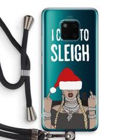 Came To Sleigh: Huawei Mate 20 Pro Transparant Hoesje met koord