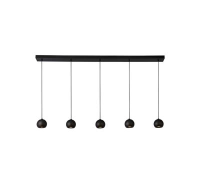 Hanglamp Eindhoven Mini 5Lt - Sand Black Metal