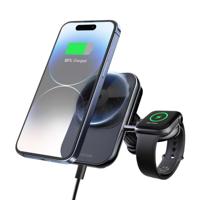 Mobilize MagSafe Compatible Car Charger for Phone and Watch 18W Black