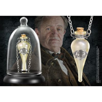 Noble Collection Harry Potter: Felix Felicis Pendant and Display Replica decoratie