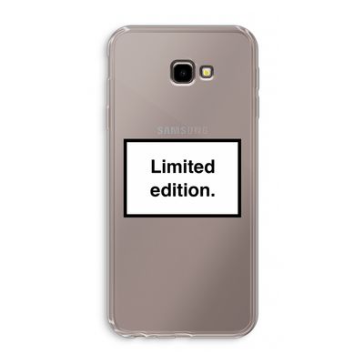 Limited edition: Samsung Galaxy J4 Plus Transparant Hoesje