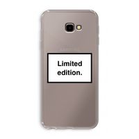 Limited edition: Samsung Galaxy J4 Plus Transparant Hoesje