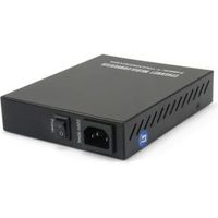 LevelOne GVM-1101 netwerk media converter 1000 Mbit/s 850 nm Multimode Zwart - thumbnail