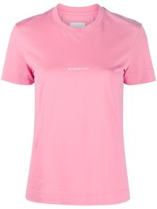 Givenchy t-shirt en coton à logo imprimé - Rose