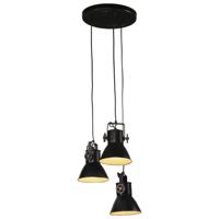 Hanglamp 25 W E27 30x30x100 cm zwart - thumbnail
