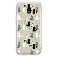 Katten: Samsung Galaxy J3 (2017) Transparant Hoesje