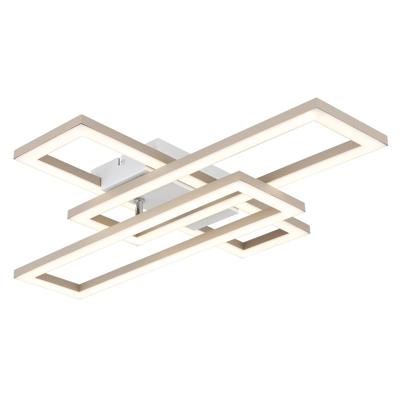 Globo Moderne plafondlampWilton zand bruin 40cm - 67381-24