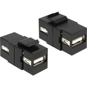 DeLOCK DeLOCK Keystone module USB 2.0 A female > USB 2.0 A femal