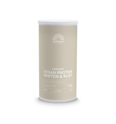 Vegan protein erwten & rijst naturel bio