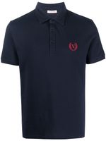 Valentino Garavani polo en coton à logo brodé - Bleu