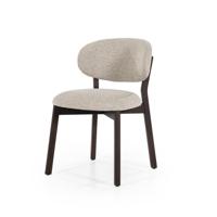Eetkamerstoel Mikky bruin - taupe Moon Eetkamerstoel Mikky bruin - taupe Moon