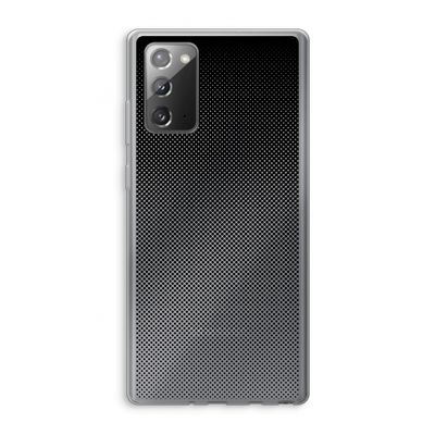 Musketon Halftone: Samsung Galaxy Note 20 / Note 20 5G Transparant Hoesje