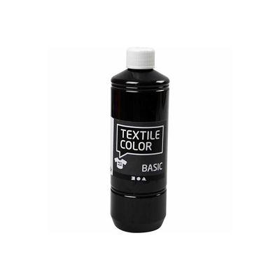 Crea Textielverf - zwart, 500ml