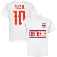 Costa Rica Ruiz B. 10 Team T-Shirt
