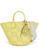 Karl Lagerfeld sac cabas Ikonik perforé - Jaune - thumbnail