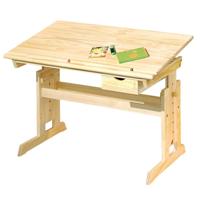 Leen Bakker - Kinderbureau Julia - Licht Grenenkleur - 55x109x63 Cm - Hout - Bruin Leen Bakker - Kinderbureau Julia - Licht Grenenkleur - 55x109x63 Cm - Hout - Bruin