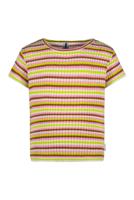 B.Nosy Meisjes t-shirt - Gaby - Glossy streep - thumbnail