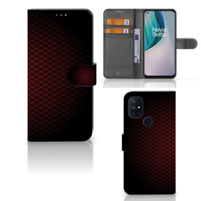 OnePlus Nord N10 | Telefoon Hoesje | Geruit Rood
