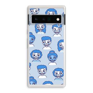Gezichtjes: Google Pixel 6 Pro Transparant Hoesje