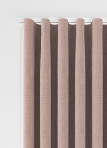 Orkney gordijn - Dusty Pink met Wave plooi