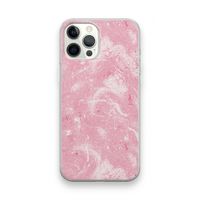 Abstract Painting Pink: iPhone 12 Pro Max Transparant Hoesje