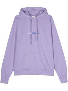 ARTE hoodie Harmon à logo brodé - Violet