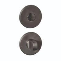 Intersteel WC-sluiting verdekt ø52x6mm met stift 6-8mm PVD Antraciet Intersteel WC-sluiting verdekt ø52x6mm met stift 6-8mm PVD Antraciet