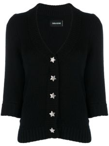 Zadig&Voltaire cardigan Betsy en cachemire - Noir