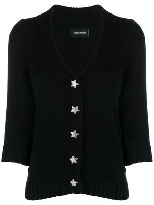 Zadig&Voltaire cardigan Betsy en cachemire - Noir