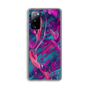Pink Clouds: Samsung Galaxy S20 FE / S20 FE 5G Transparant Hoesje