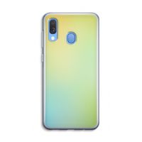 Minty mist pastel: Samsung Galaxy A40 Transparant Hoesje