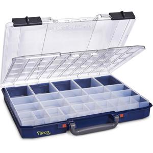 raaco CarryLite 55 5x10-25/DLU Blauw Polycarbonaat (PC), Polypropyleen (PP)