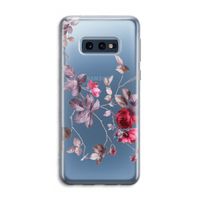Mooie bloemen: Samsung Galaxy S10e Transparant Hoesje