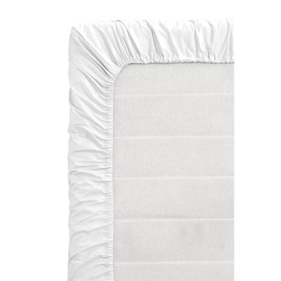 Leen Bakker - Topper Hoeslaken - Percale Katoen - 180x200 Cm - Percal Katoen - Wit