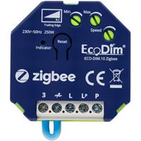 Zigbee Inbouw Smart LED Dimmer - 0-250 Watt - Fase afsnijding - trailing edge - Compatibel met draadloze schakelaar - ECO-DIM.10 Zigbee