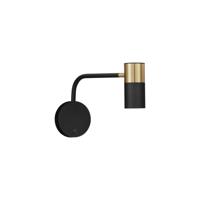Lyora WandlampjePongo zwart met goud - 9010221